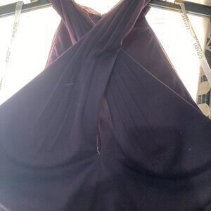 Plum Bridesmaids Dress